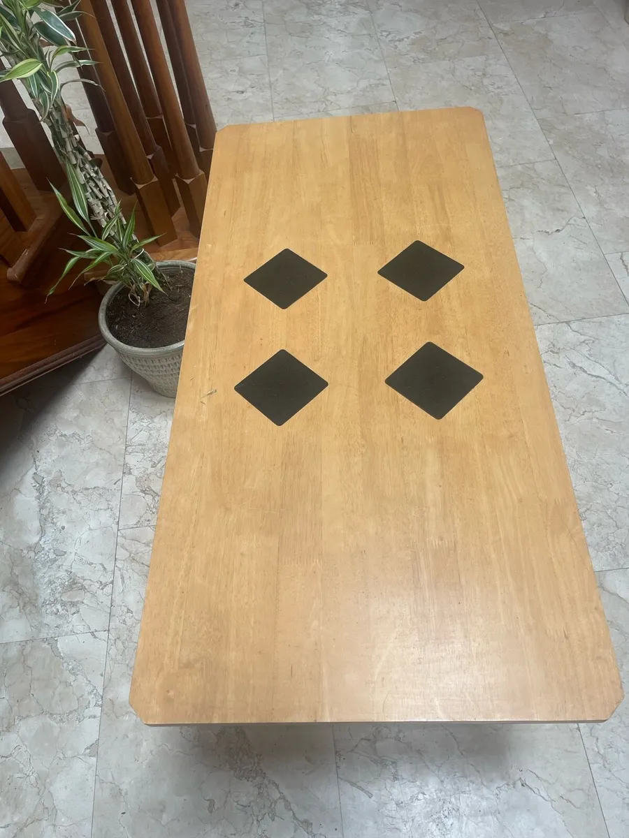 Very Solid 4Ft Coffee Table - Can Deliver - Image 2