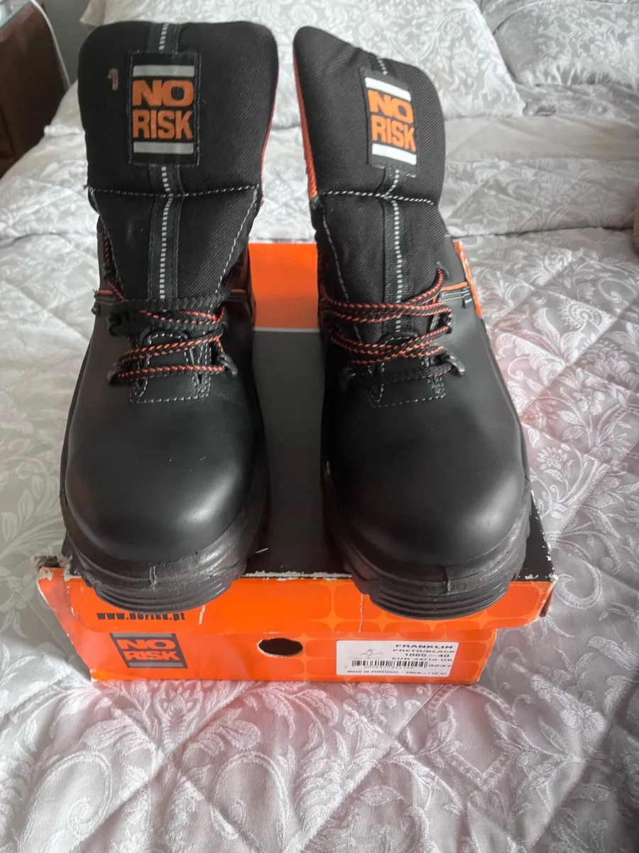 “No Risk” Franklin S3 Safety Boots (New) - Image 1