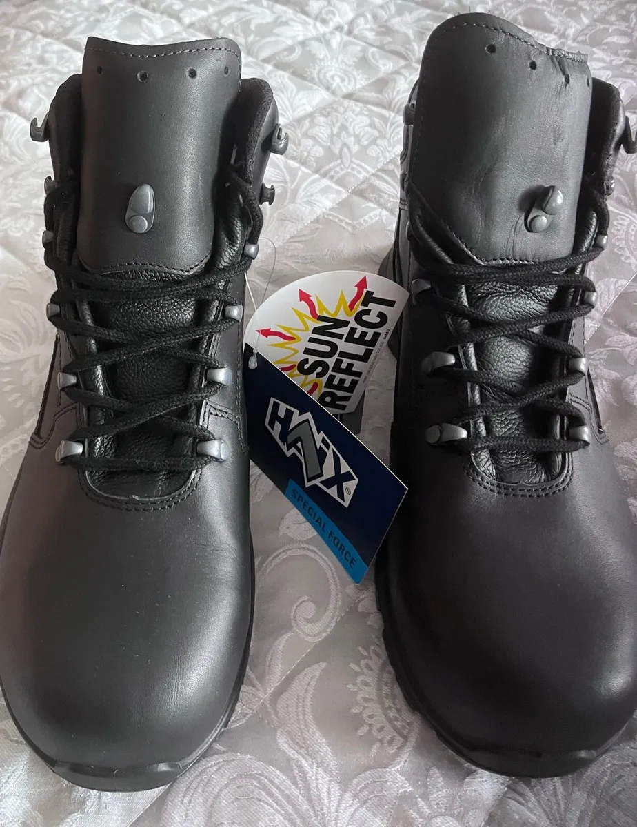 New HAIX Black Eagle Gore Tex Boots Size 10 - Image 1