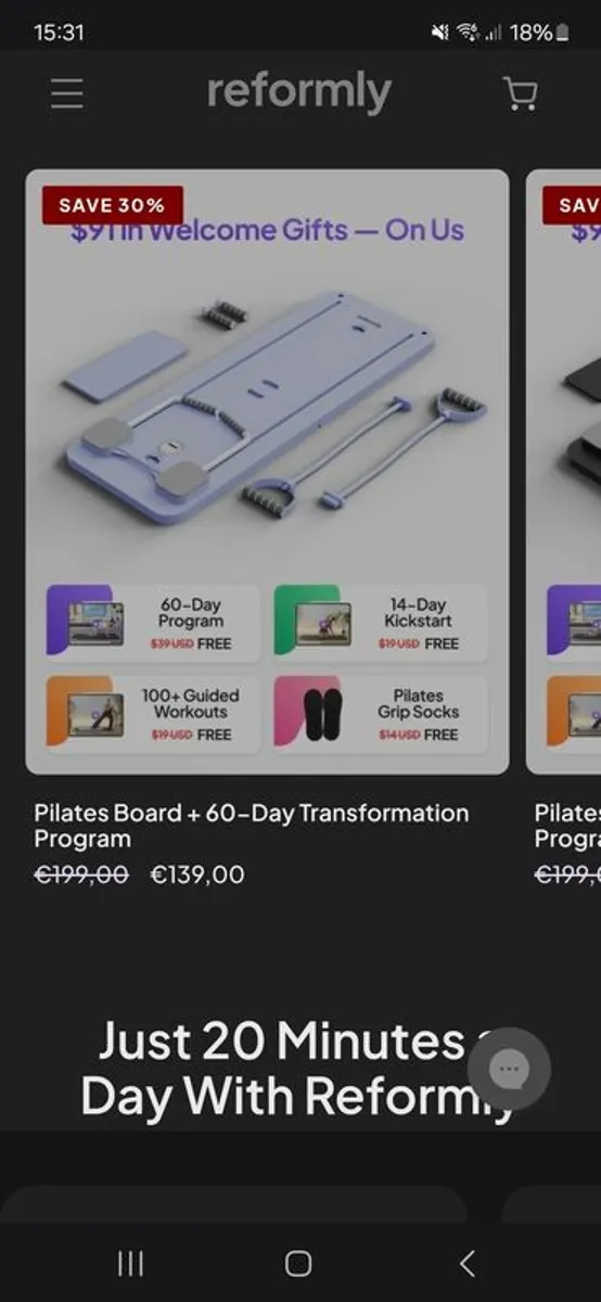 Pilates reformerly board - Image 3