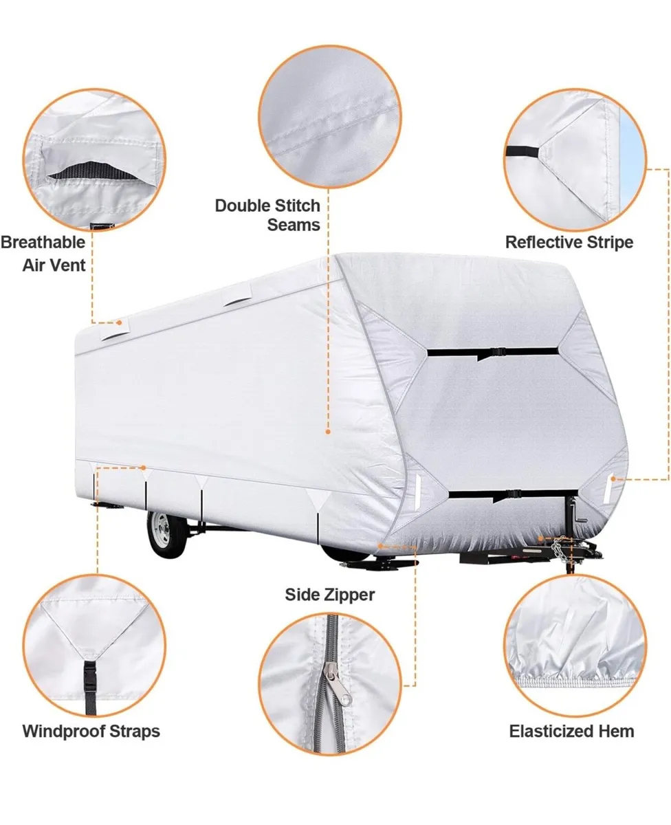Asteri Premium Caravan Cover (17–19ft) - Image 3