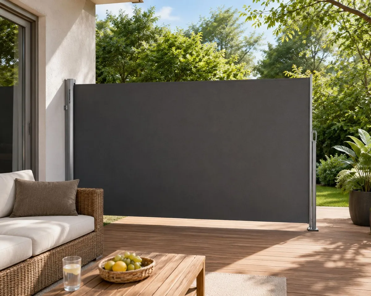 Side Awning 160 x 400 cm Privacy Screen UV Protect - Image 2