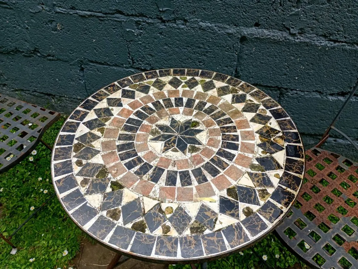 Metal outdoor patio furniture - Image 3