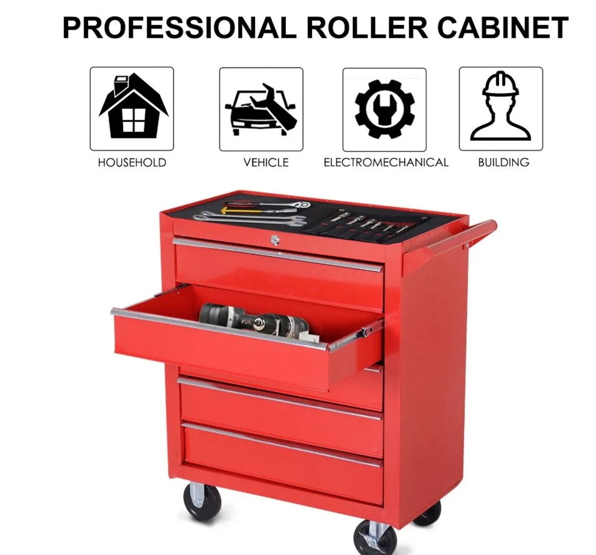 Heavy-Duty Tool Chest on Wheels - Image 4