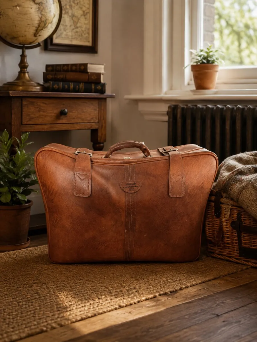Vintage Constellation suitcase - Image 1