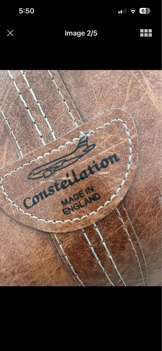 Vintage Constellation suitcase - Image 4