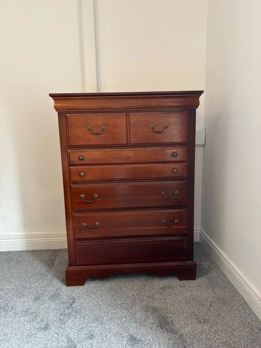 Solid Wood Chest of Drawers - Image 1