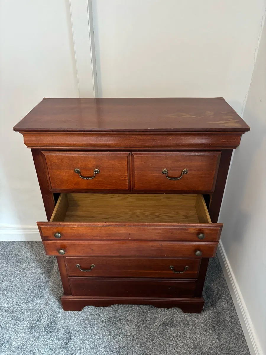 Solid Wood Chest of Drawers - Image 2