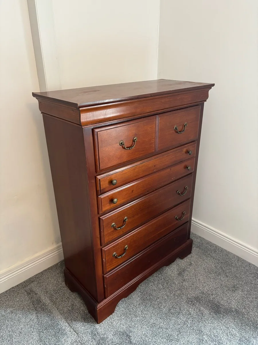 Solid Wood Chest of Drawers - Image 3