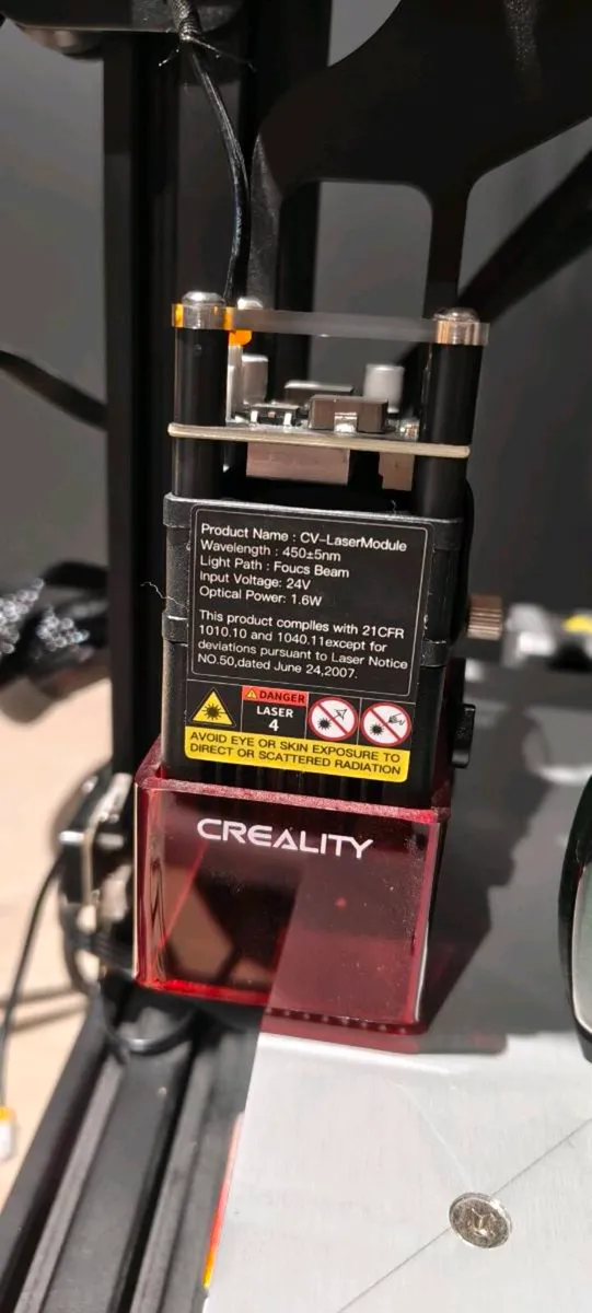 Creality Ender 3 v2 + Lazer engraver kit - Image 3
