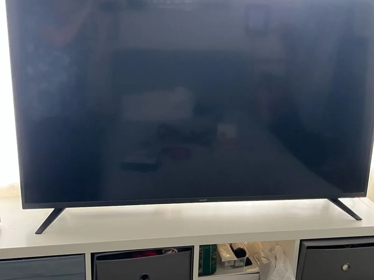 Sharp 55inch LCD with Netflix and Youtube - Image 1
