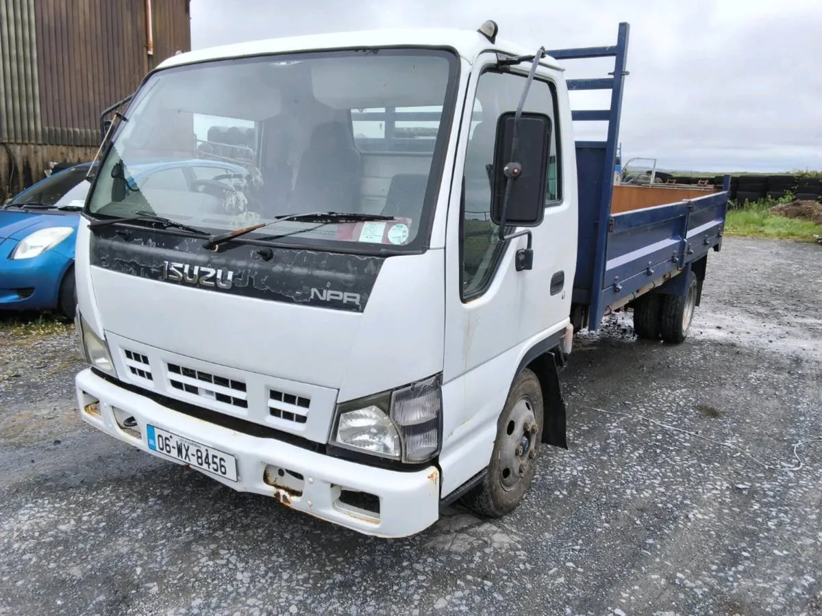 3.5t Isuzu npr tipper engine seized - Image 2