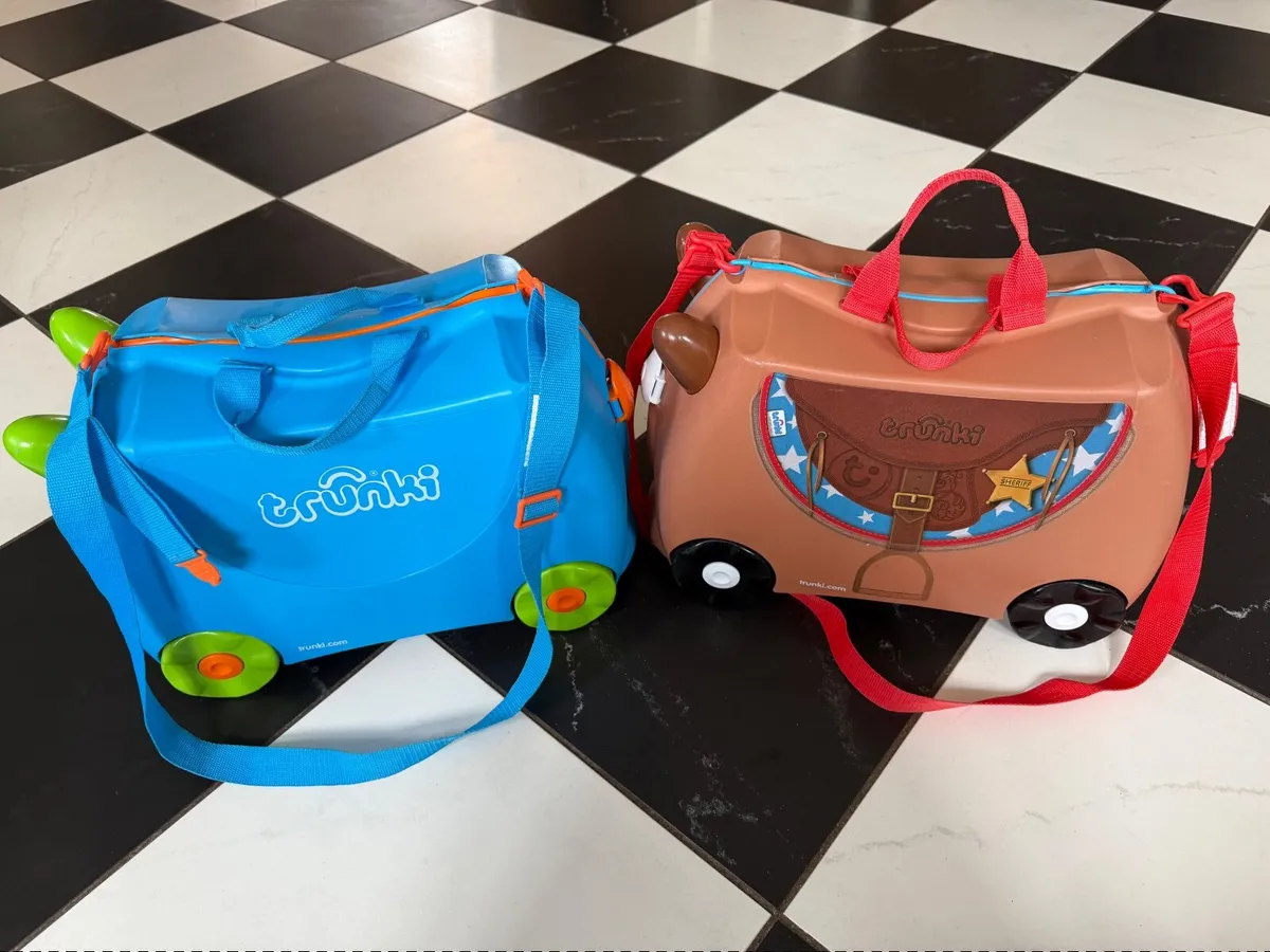 Trunki ride on children’s suitcase - Image 1