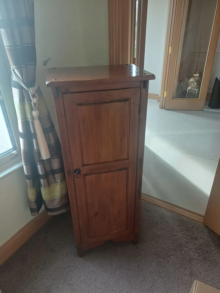 Solid wood cabinet - Image 1