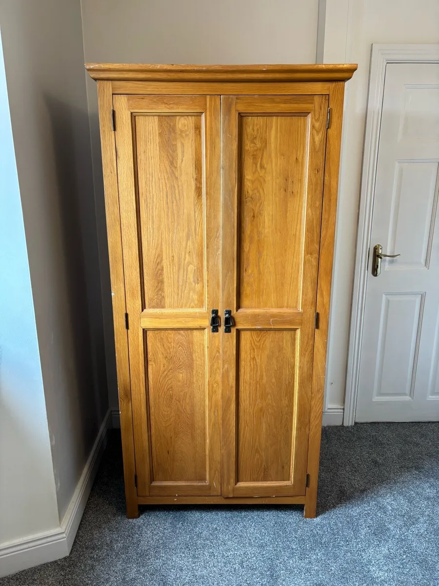 Wooden Wardrobe - Image 1