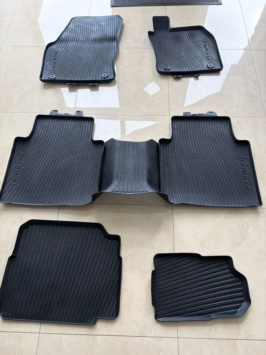 Skoda Kodiaq All Weather Interior mats Set - Image 1