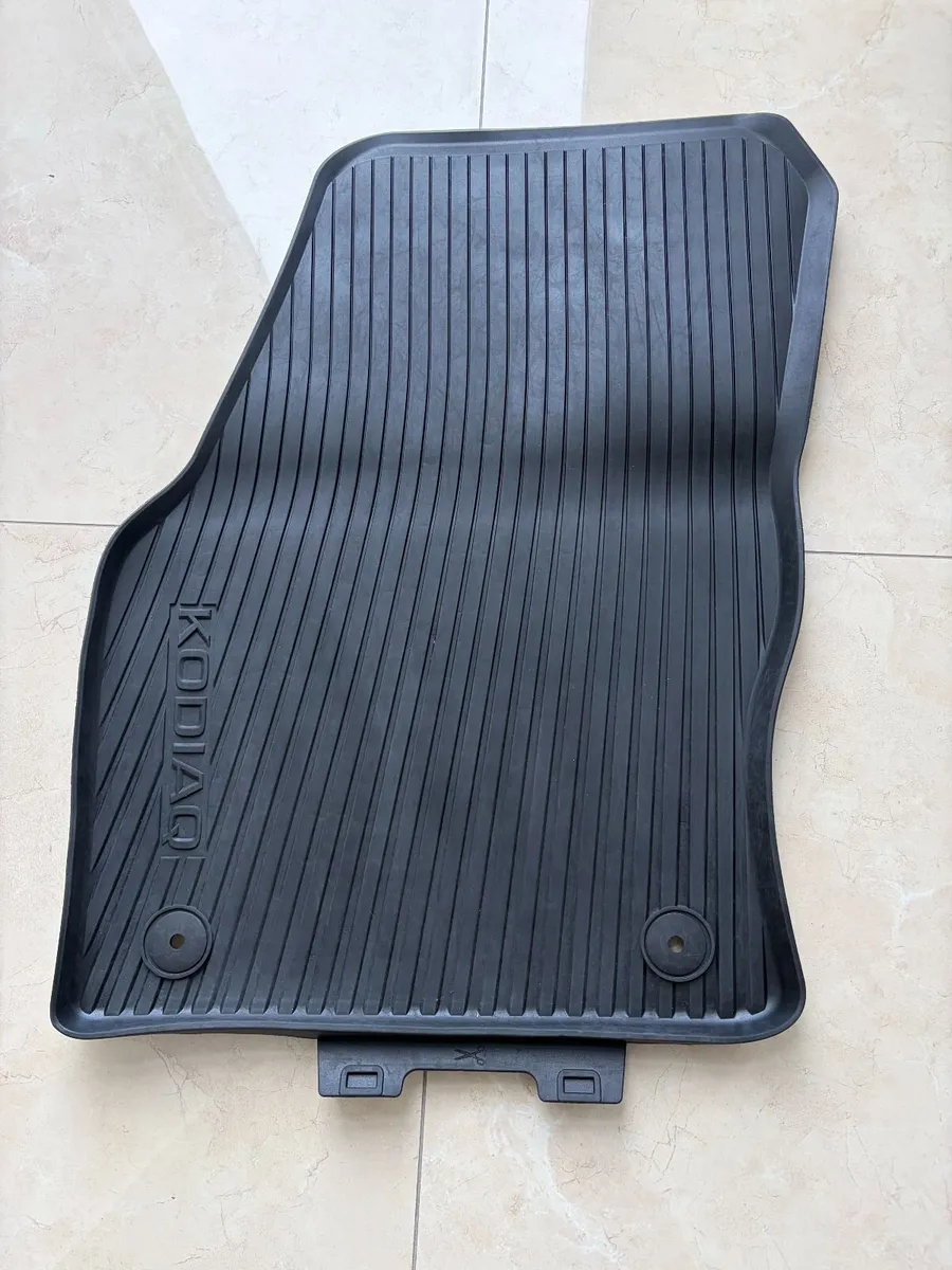 Skoda Kodiaq All Weather Interior mats Set - Image 4