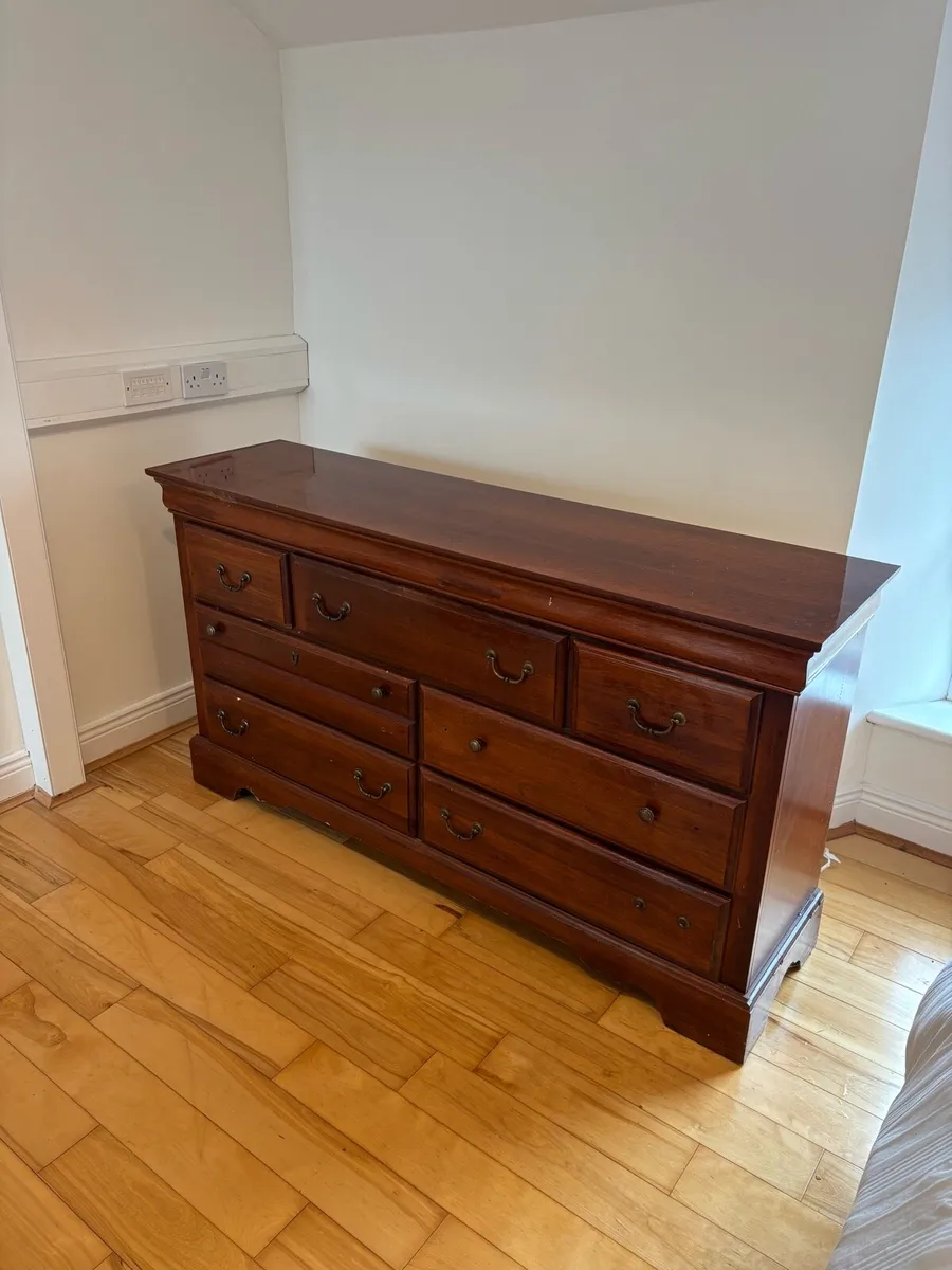 Large Wooden Chest of Drawers - Image 2