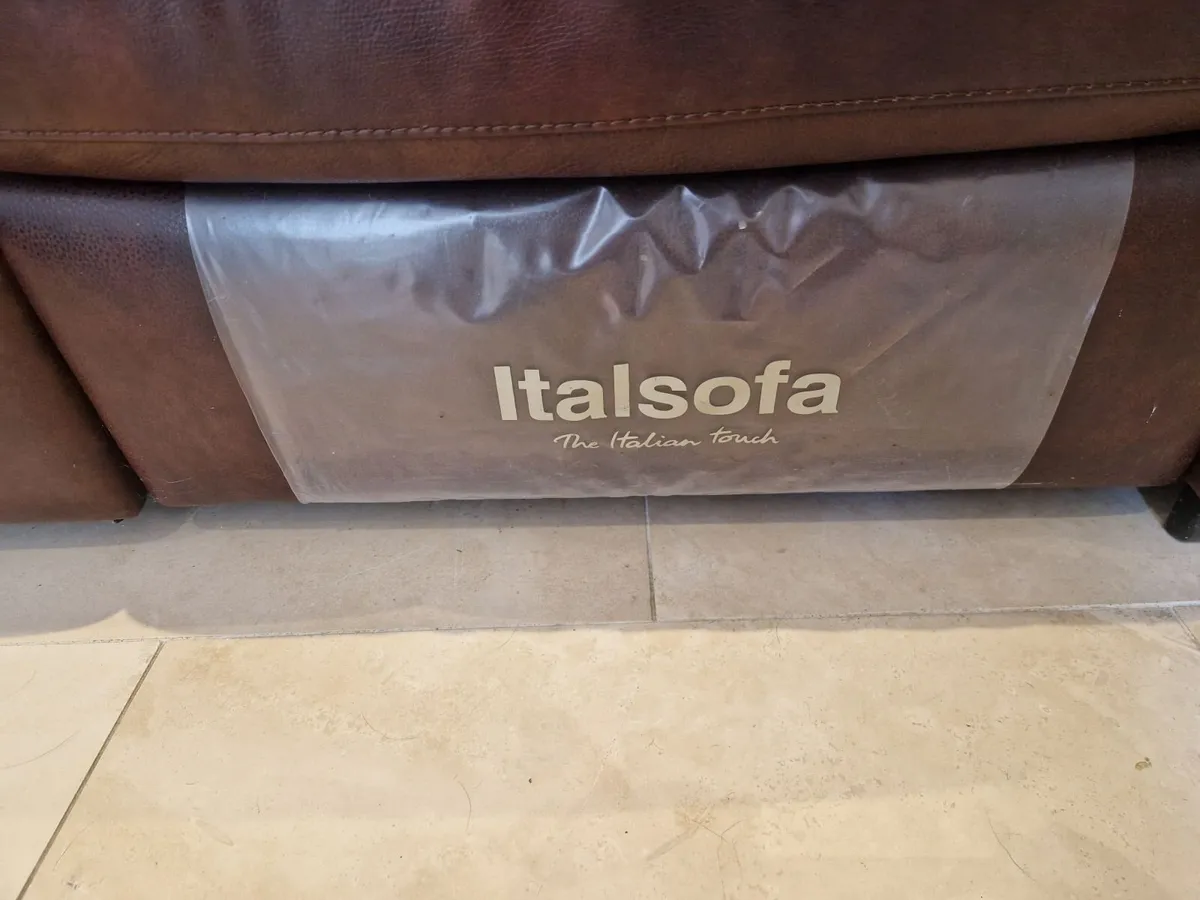 Leather sofa - Image 1