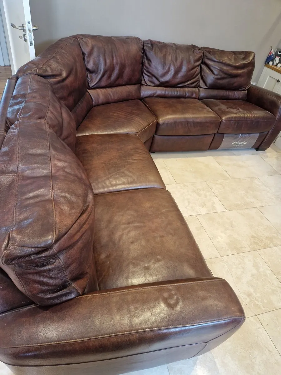 Leather sofa - Image 2