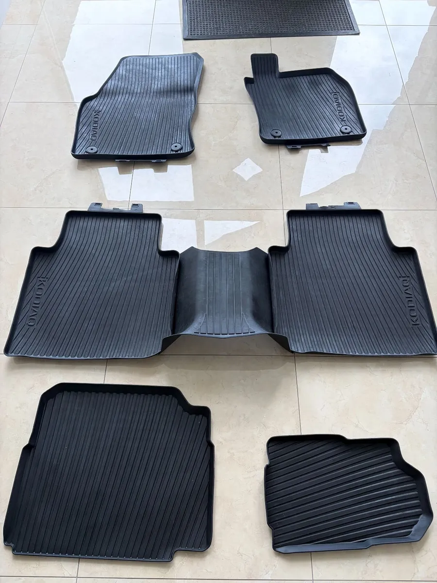 Skoda Kodiaq All Weather Car Mats - Image 1