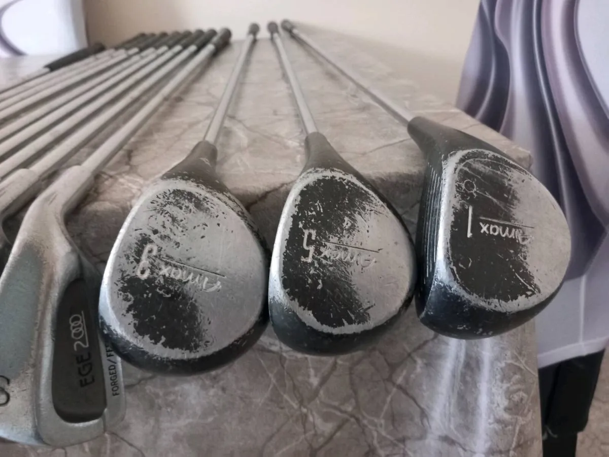 Golf irons and putter and driver and woods. - Image 4