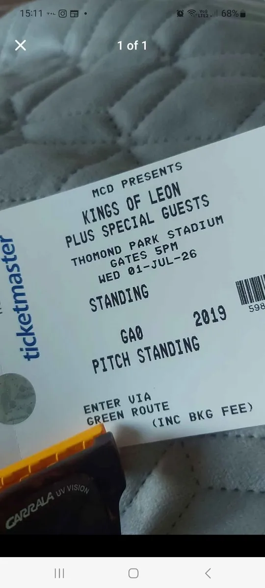 Tickets Kings of Leon Limerick