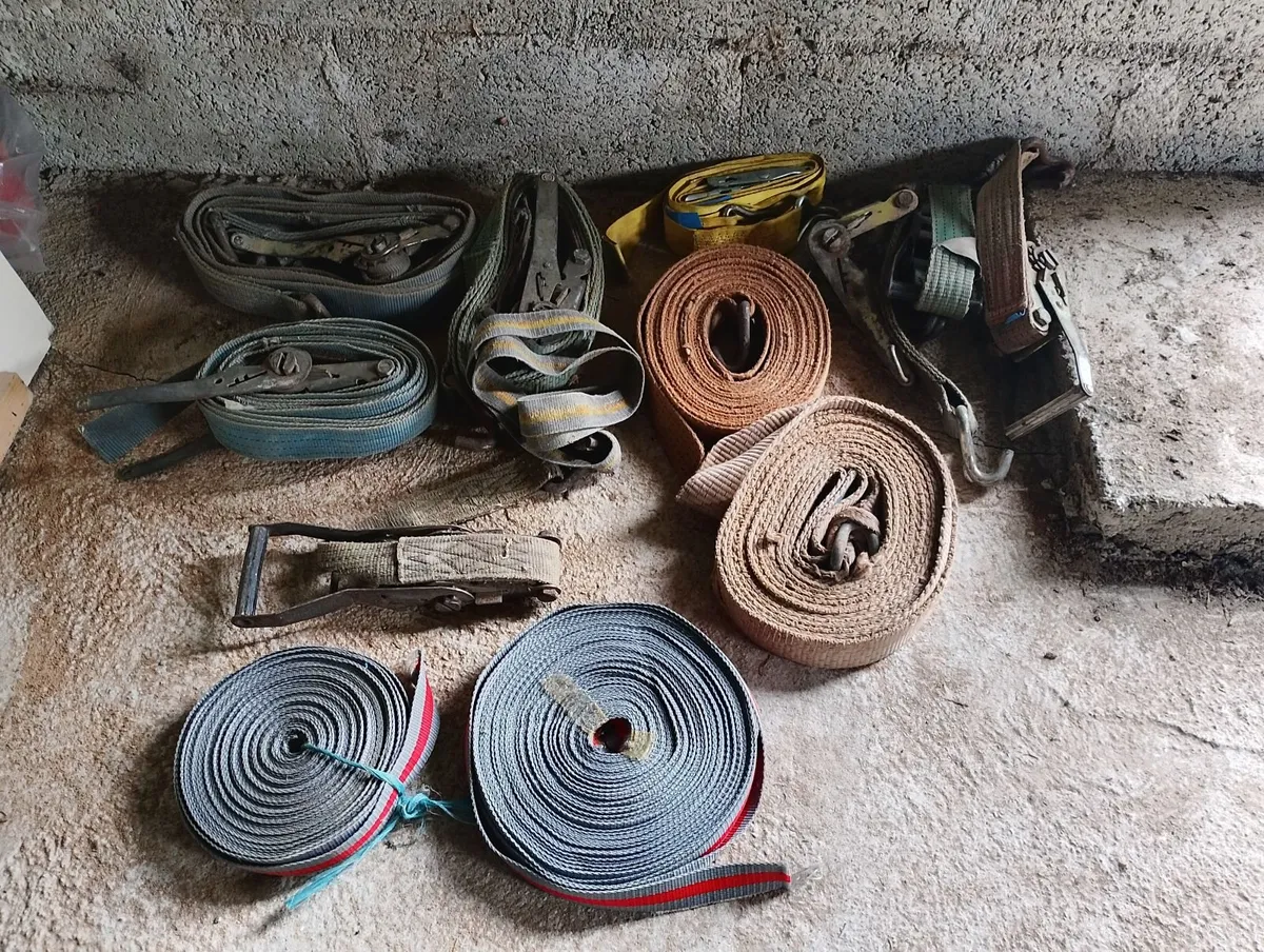Heavy Duty straps and clamps