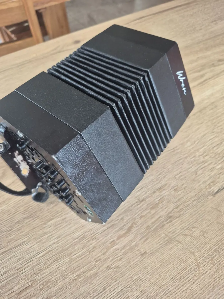 Beginner wren concertina  with hard case. - Image 2