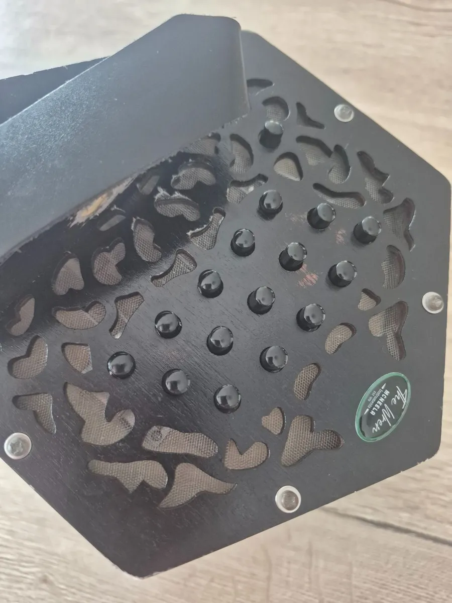 Beginner wren concertina  with hard case. - Image 3