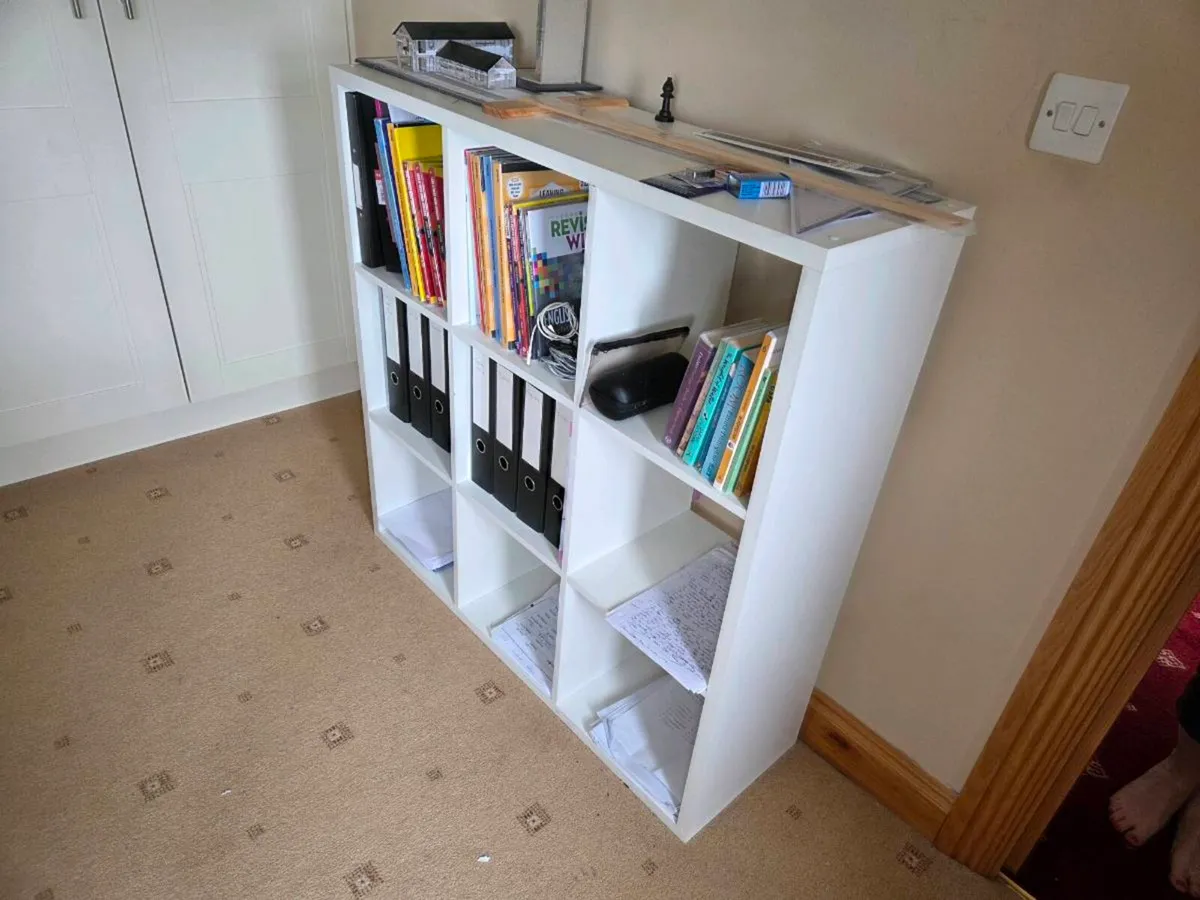 Teeage Bed-Study Setup – IKEA Loft Bed Desk Shelf - Image 2