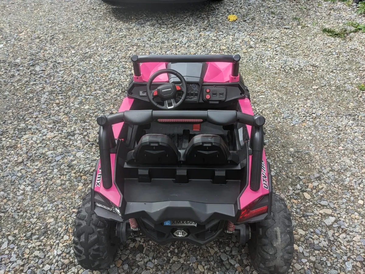 Pink electric jeep 24V - Image 4