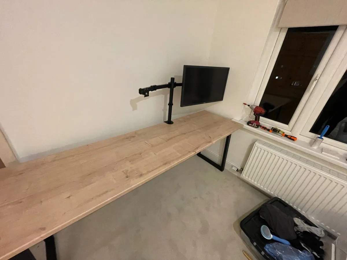 Custom desk 180x60 with drawers - Image 3