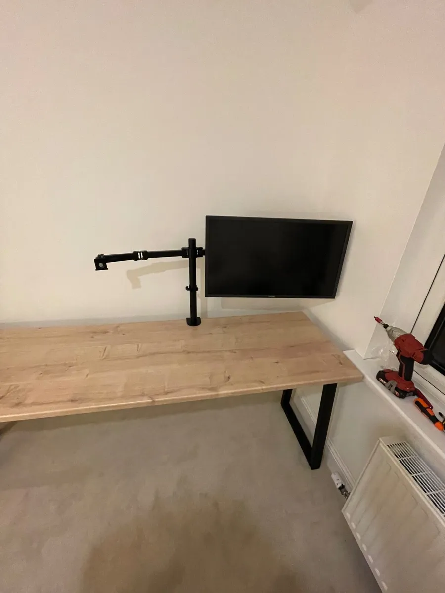 Custom desk 180x60 with drawers - Image 4