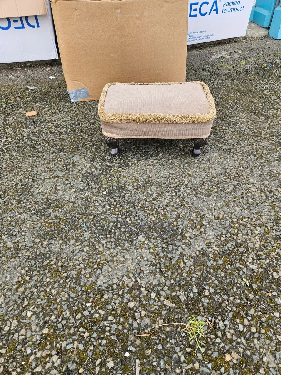 Vintage Foot Stool - Image 1