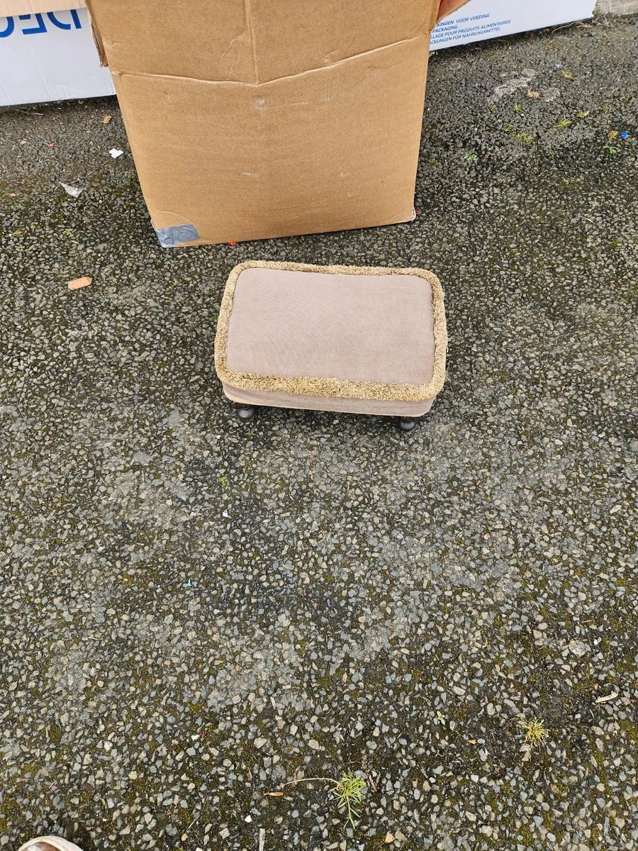 Vintage Foot Stool - Image 2
