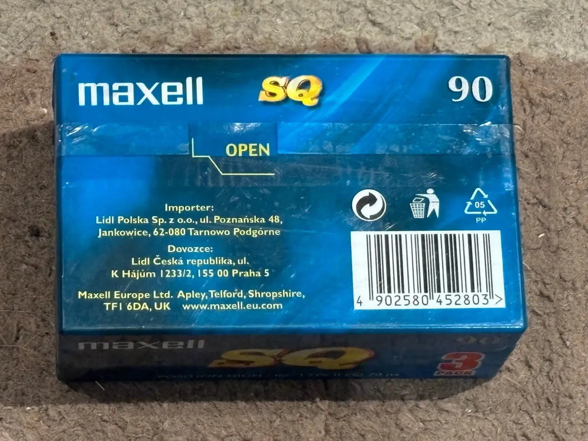 Maxwell SW brand new audio tapes - Image 2