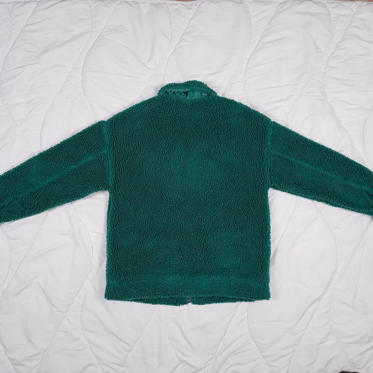 Missguided Green Sherpa Teddy Jacket 8UK/36EU - Image 2