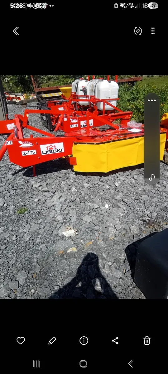 5ft 6"  Lisicki Drum mower - Image 3