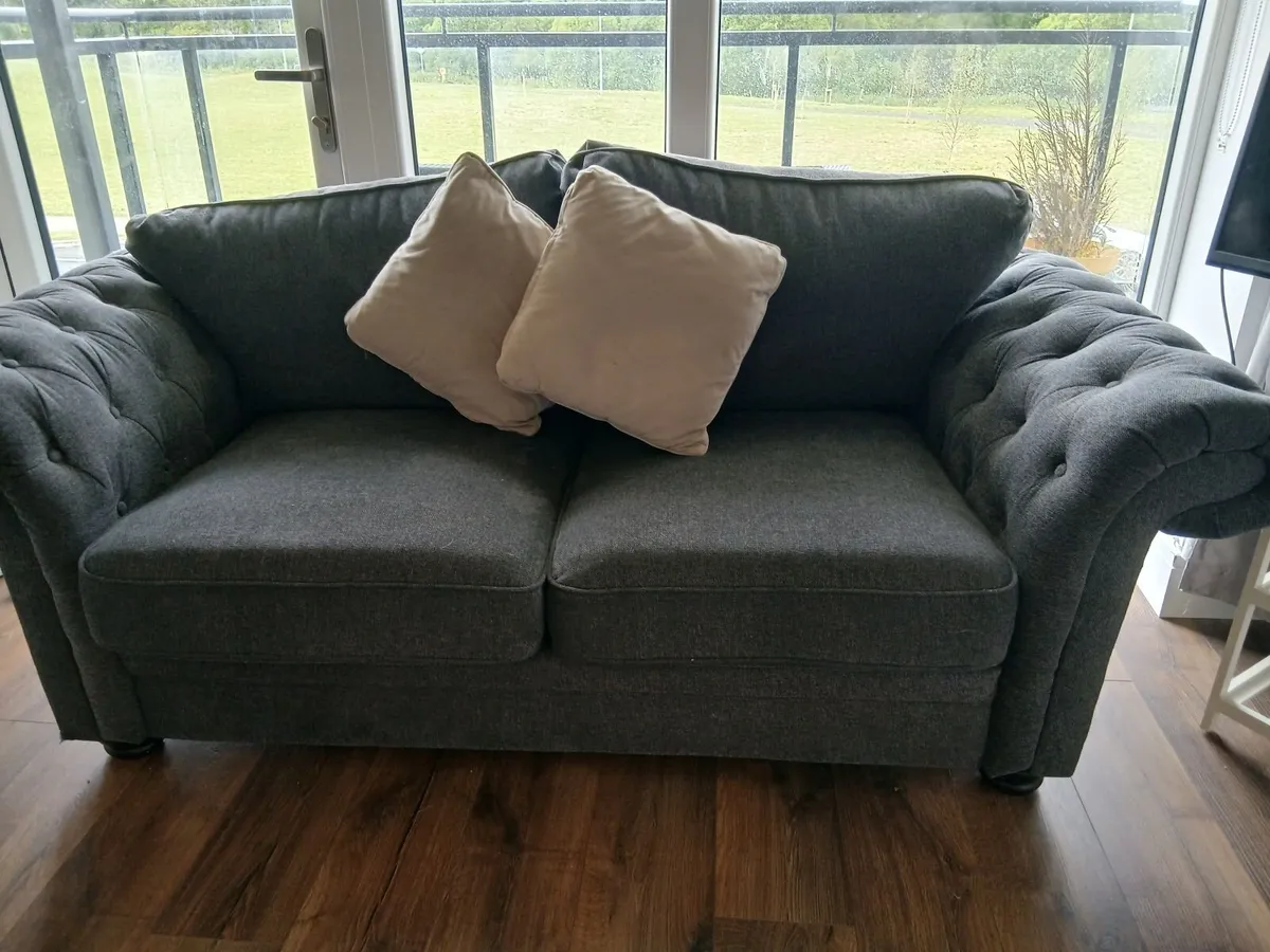 Chesterfield Couch 2 seater - Image 1