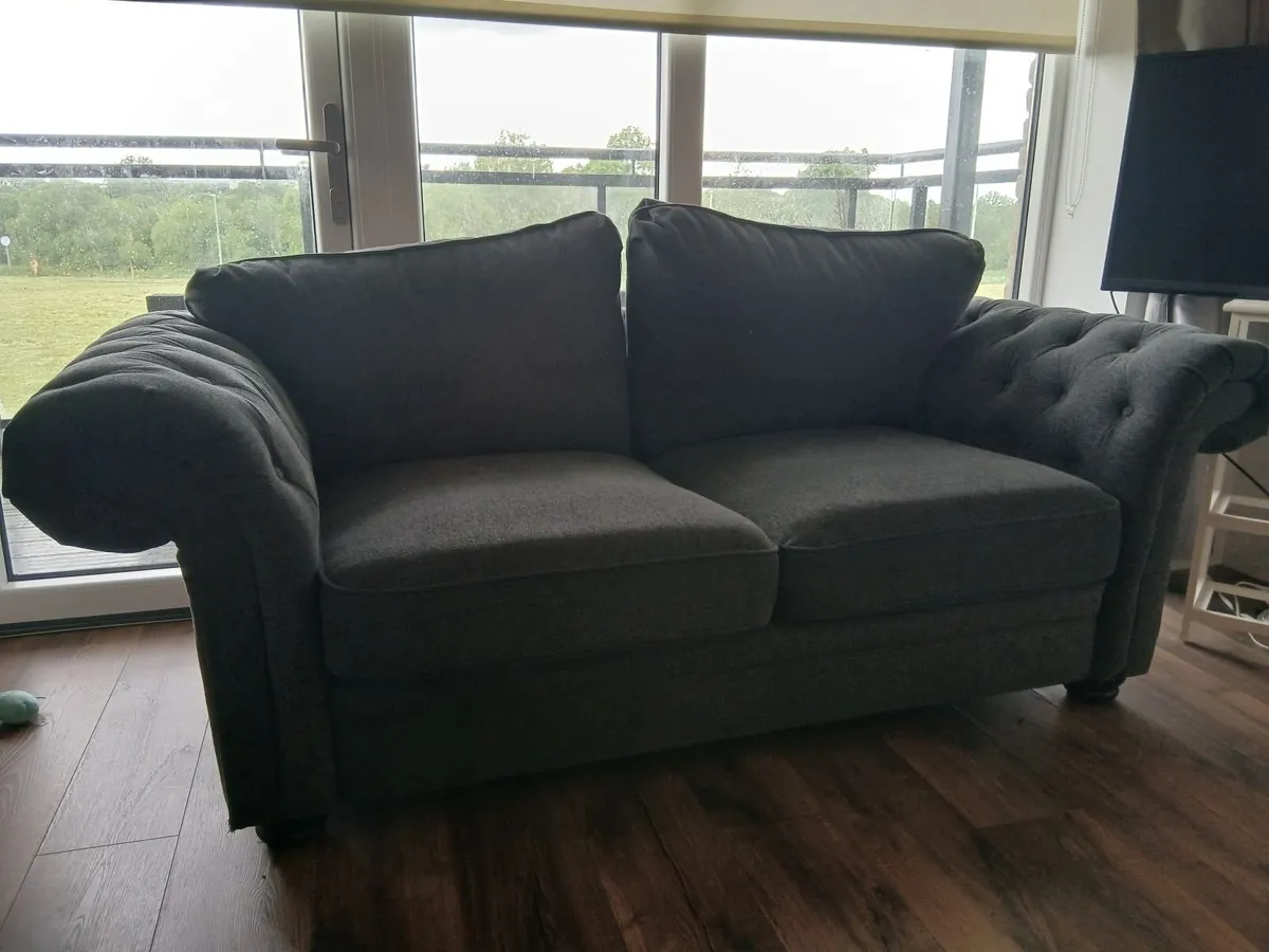 Chesterfield Couch 2 seater - Image 2