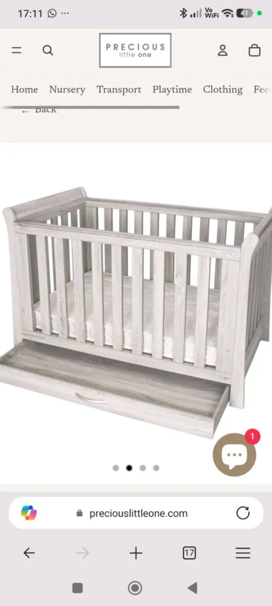 Babystyle cotbed