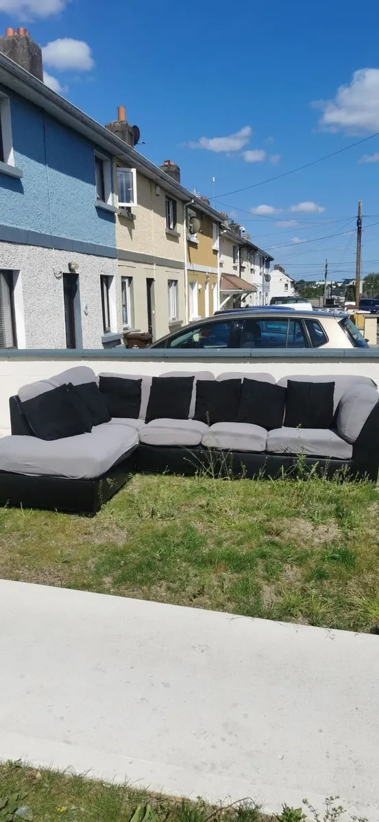 L shaped couch