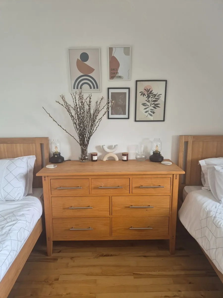 Solid Wood Chest of Drawers – 2 Available - Image 1