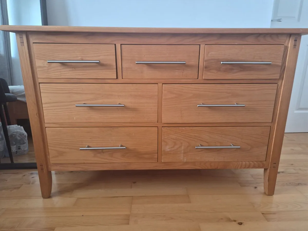 Solid Wood Chest of Drawers – 2 Available - Image 4