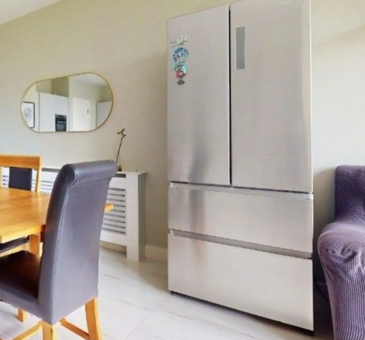 Bed, mattress, furniture, washer dryer, TV, fridge - Image 1