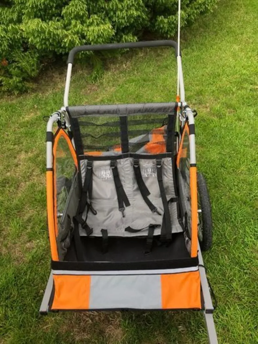 Halfords Double Child Bike Trailer - Image 2