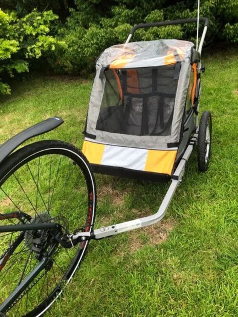 Halfords Double Child Bike Trailer - Image 3
