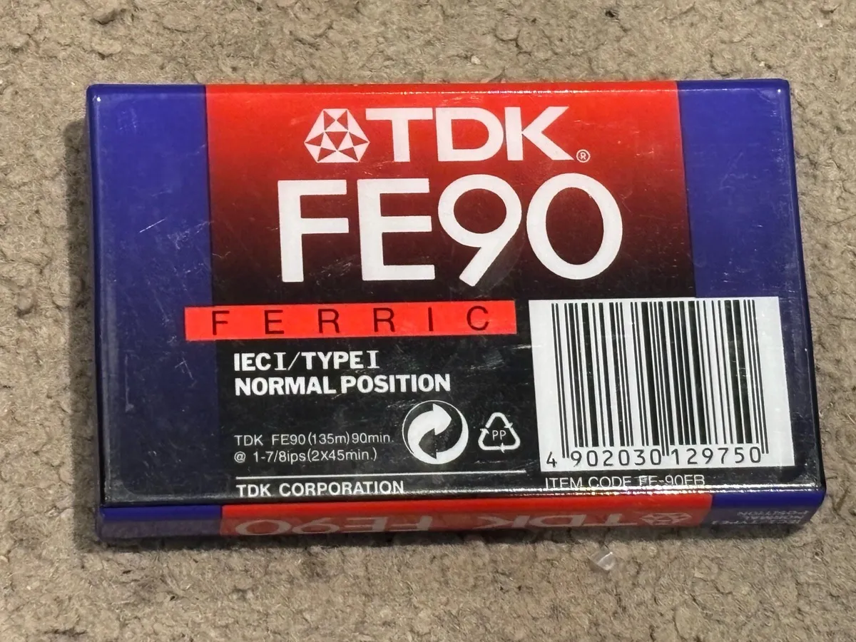 Tdk fe 90 audio cassettes brand new - Image 3