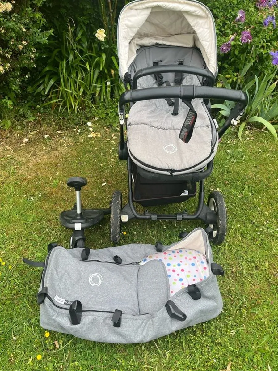 Bugaboo Buffalo With Footmuff And Wheelie Board - Image 3